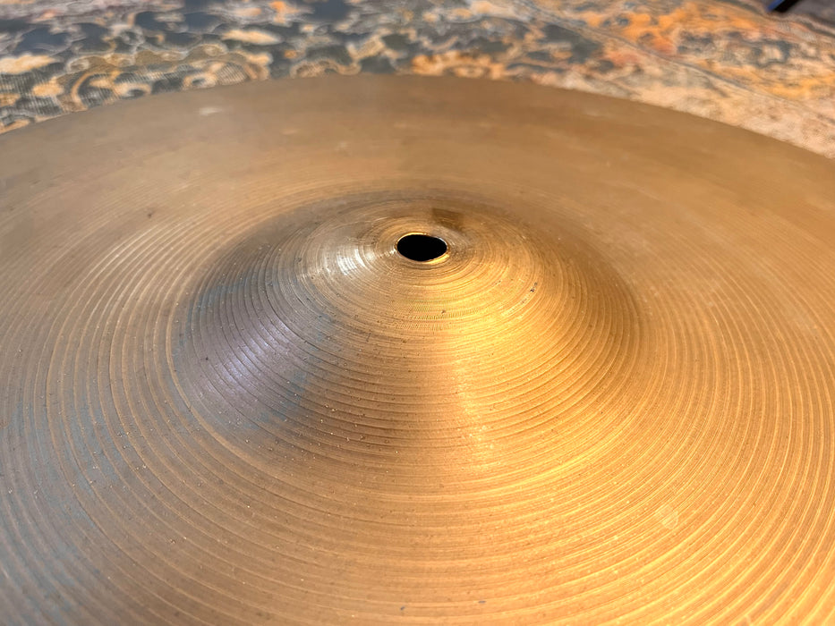 Vintage Zildjian 1960s Light Crash Ride 20” ONLY 1924 g SEMI DRY COMPLEX! Hand Hammered! Great