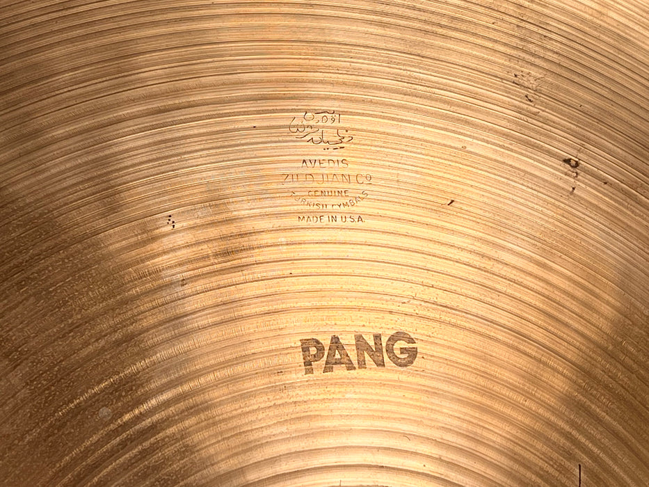 Vintage Zildjian Factory Pang 20” China Swish 1986 g MELLOW Complex! SUPER CLEAN! Exotic Tone!