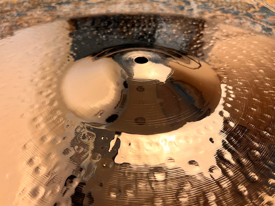 Meinl BYZANCE 20” Heavy Hammered Crash BRILLIANT 2158 g PERFECT! Dark FULL w Shimmer Don't spend $460 To Guess