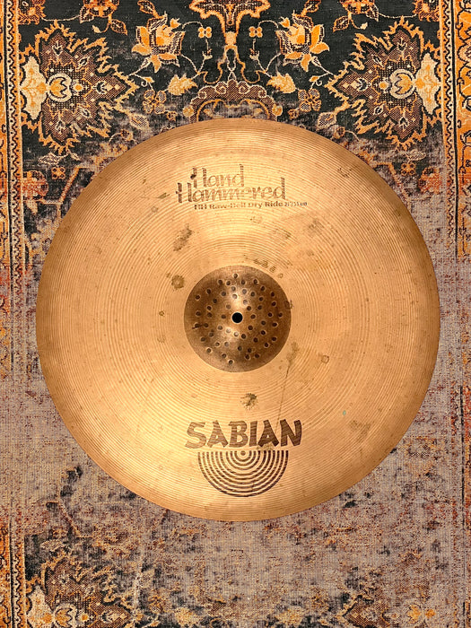 Sabian 21" HH Raw Bell Dry Ride 3262 g FANTASTIC Definition! Versatile! Hand Hammered! WHY Pay $650?