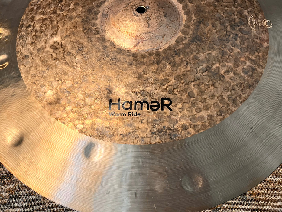 DARK COMPLEX ISTANBUL MEHMET Hamer 21” WARM RIDE 2196 g MINT! Hybrid 1/2 Lathe! Rare 21”