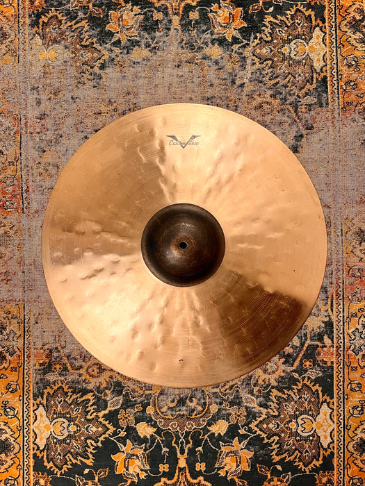 Sabian CUSTOM SHOP PROTOTYPE HHX 21” PAPER THIN Crash Or Ride 2434 g DARK COMPLEX! Artist!
