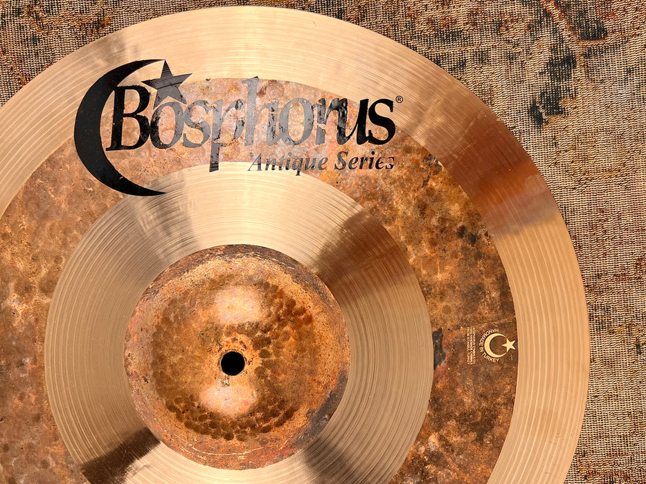 Bosphorus ANTIQUE Sultan Factory THIN CRASH 16” 970 g PERFECT! Hand Hammered FAST CRASH w/SHIMMER