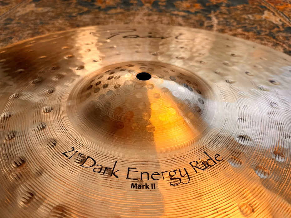 Paiste DARK ENERGY Ride MARK II 21” 2570 g PERFECT! Gorgeous Sounding! Why PAY $838!!