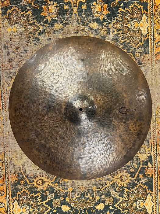DISCONTINUED DRY Sabian 22” HH CRESCENT DISTRESSED Ride 2814 g PERFECT