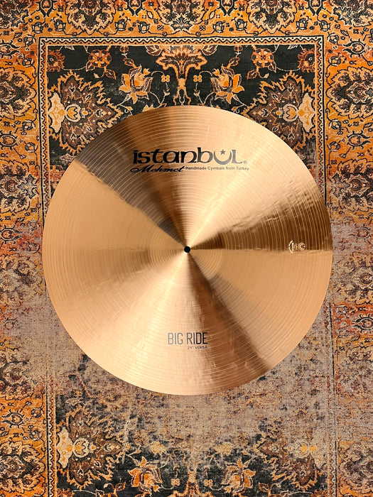 VERSATILE ISTANBUL Mehmet 24” Big Ride 3452 g IMMACULATE Crash Ride DARK! Glorious