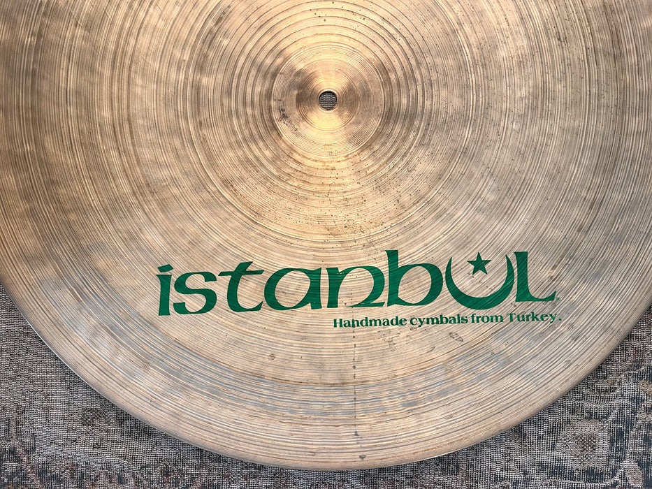 RARE ISTANBUL Agop Mehmet Pre Split Flat Ride 20” 2485 g THIN ONE! Glassy! DANNY GOTTLIEB