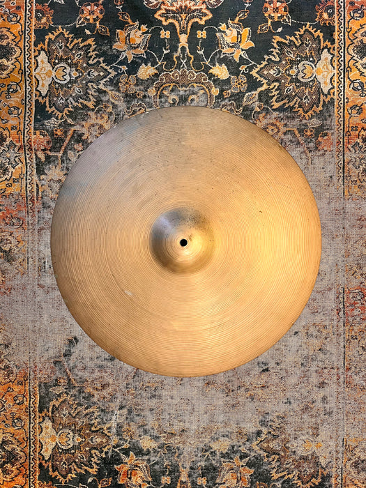 Vintage Zildjian 1960s Light Crash Ride 20” ONLY 1924 g SEMI DRY COMPLEX! Hand Hammered! Great