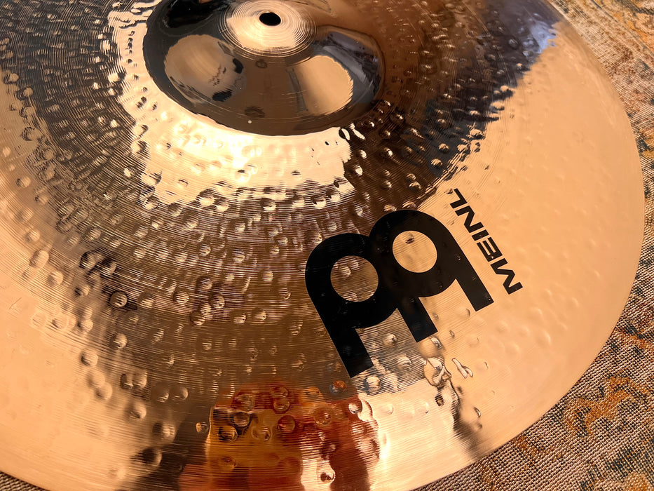 Meinl BYZANCE 20” Heavy Hammered Crash BRILLIANT 2158 g PERFECT! Dark FULL w Shimmer Don't spend $460 To Guess