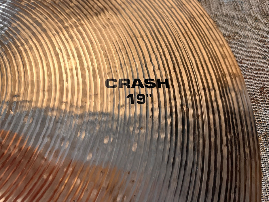 Rare Discontinued Paiste ORIGINAL Twenty Series Factory CRASH 19” 1944 g CLEAN! FULL TONE!