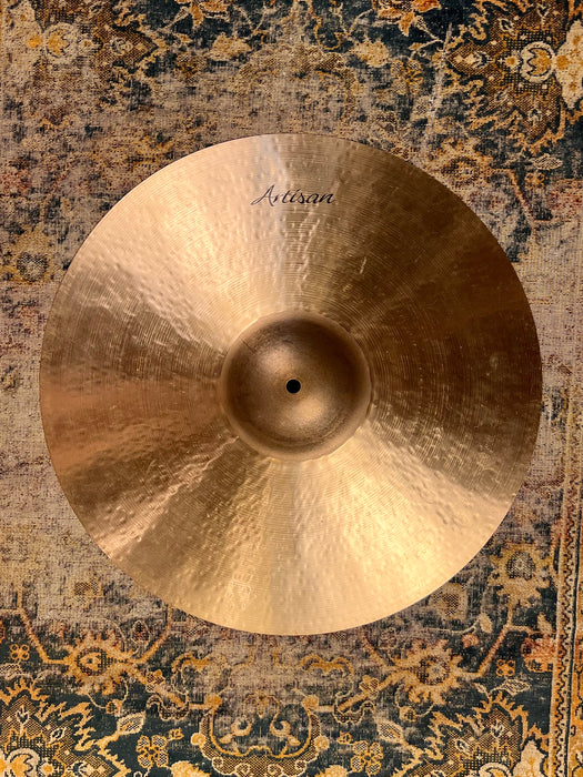 LUSH Dark Sabian ARTISAN RAW BELL 19” CRASH 1614 g IMMACULATE