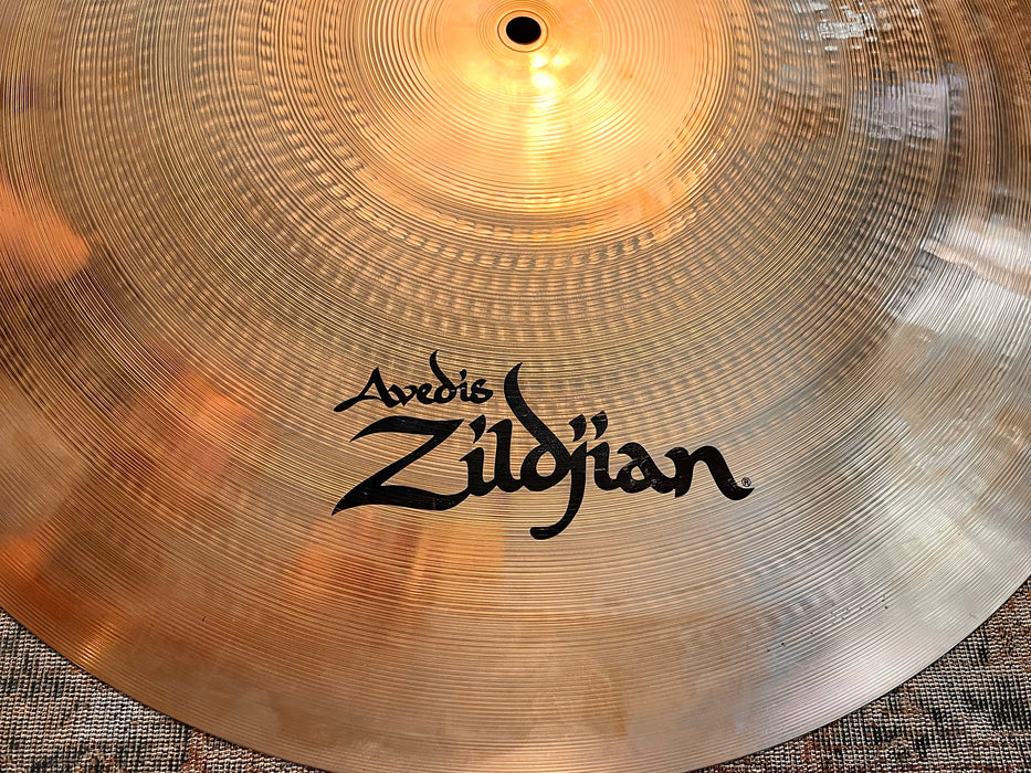 Discontinued THIN Ultra Smooth GLASSY Zildjian 20” A CUSTOM FLAT RIDE 2196 g SUPER CLEAN!