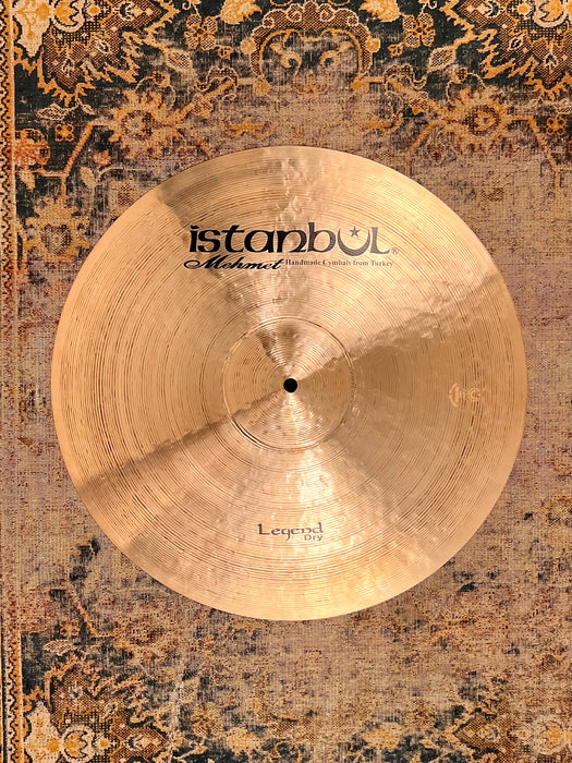 ULTRA DARK ISTANBUL Mehmet 18” LEGEND DRY THIN CRASH 1366 g PERFECT AMAZING Dark Crash