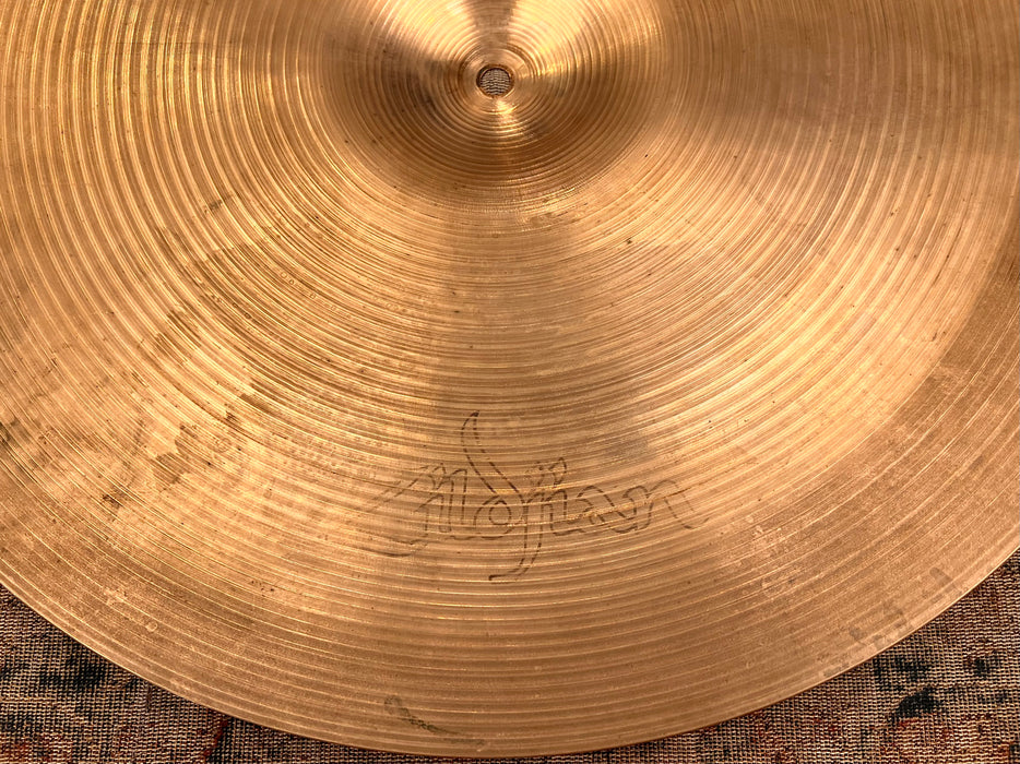 1970s Vintage Zildjian PING Ride 20” 2497 g Strong Articulation CLASSIC 70s Tone!