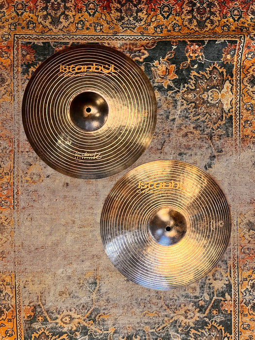 Dark Dry Istanbul Mehmet Kirkor K 14” Hihats 990 1150 g IMMACULATE Unique Black Gold