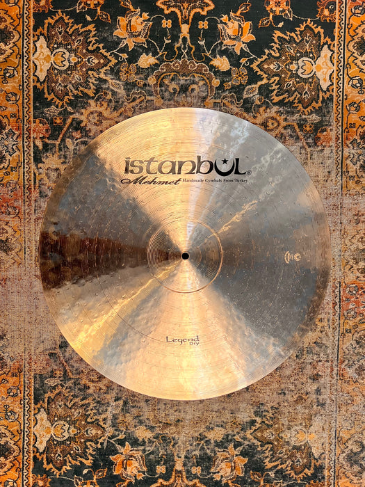 AMAZING Istanbul Mehmet Legend Dry Factory Crash 22” ONLY 1858 g DARK SMOKY FAST!