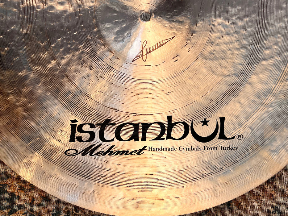 AMAZING Istanbul Mehmet Legend Dry Factory Crash 22” ONLY 1858 g DARK SMOKY FAST!