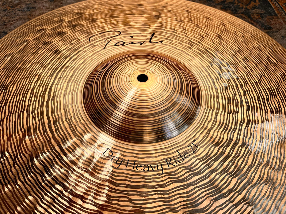PAISTE Signature 21” DRY HEAVY Ride 3320 g DANNY CAREY! Hard To Find! DISCONTINUED! CLEAN!