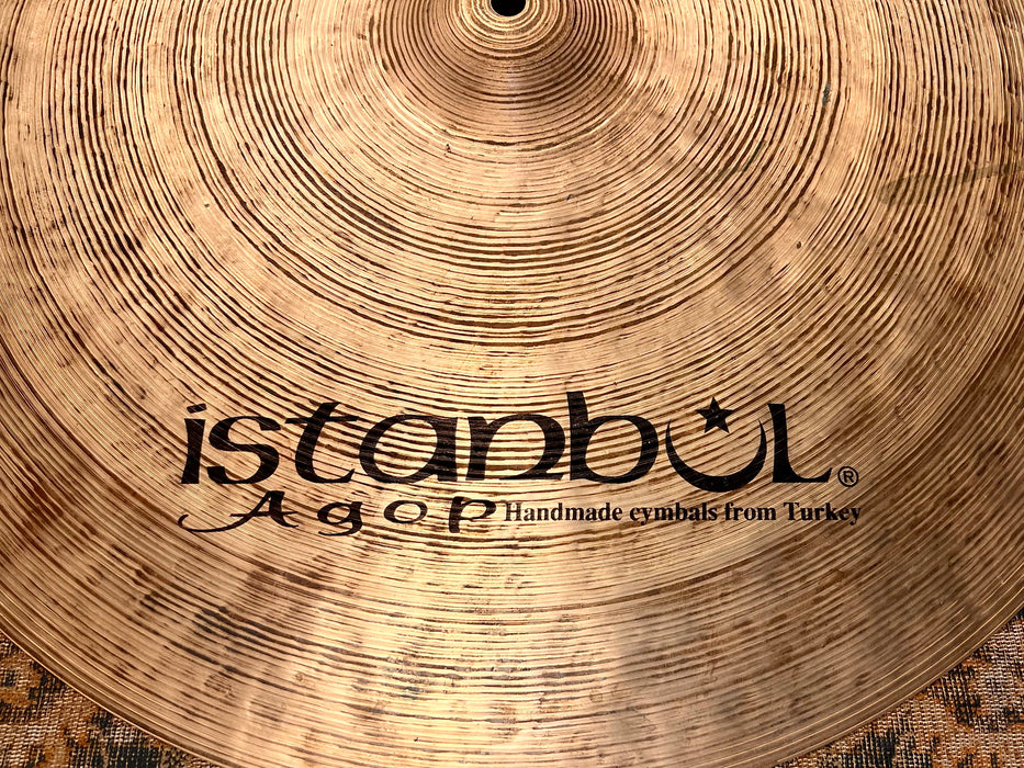 Istanbul AGOP EPOCH 22.5” Ride 2668 g LENNY WHITE! AMAZING Shape! Light Complexity! Why Pay $610??