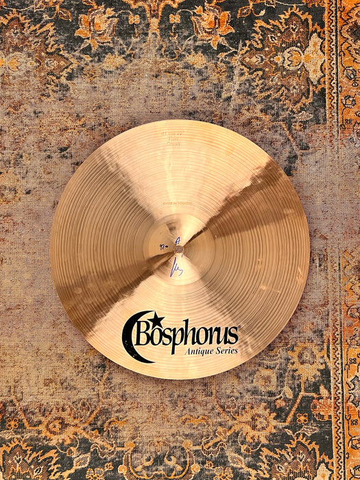 Bosphorus ANTIQUE Sultan Factory THIN CRASH 16” 970 g PERFECT! Hand Hammered FAST CRASH w/SHIMMER