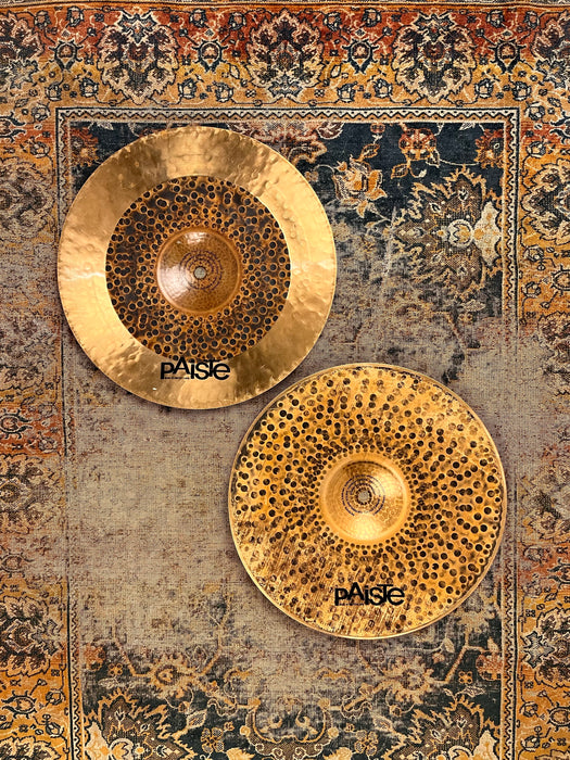PAISTE SIGNATURE LIGHT DARK HIHATS 14” 924 1188 g THE FAMOUS!! Ultra Rare! Clean Complex!
