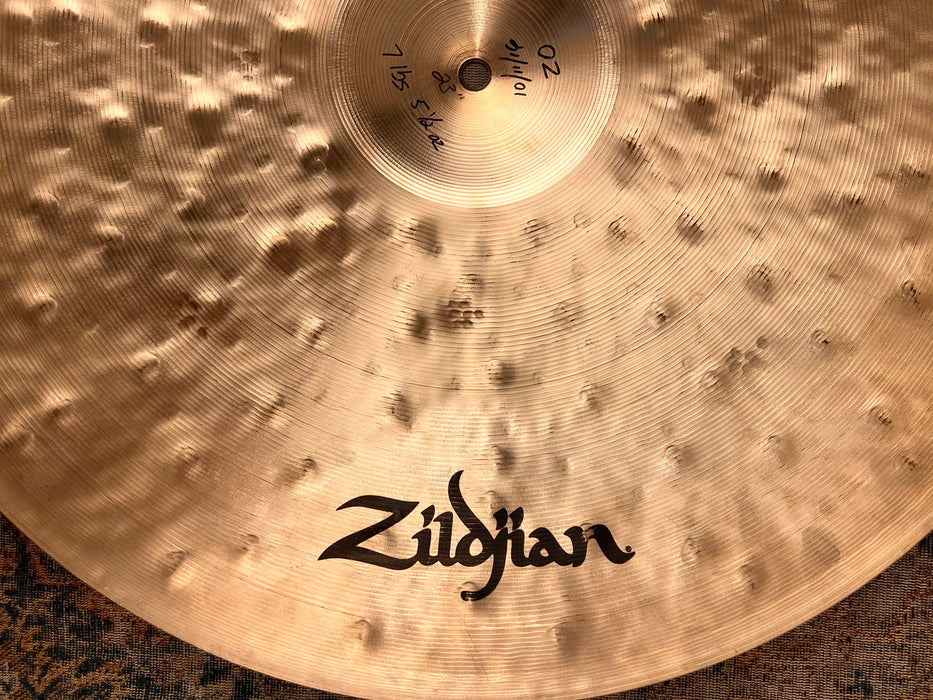 Zildjian K CUSTOM Special Dry Ride 23” 3338 g MASSIVE DRY COMPLEX Beauty! AMAZING!
