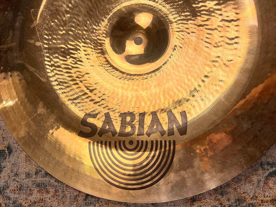 Super MELLOW Sabian BRILLIANT AAX  China 18” Pang like 1164 g Lower Pitched! NOT $350!