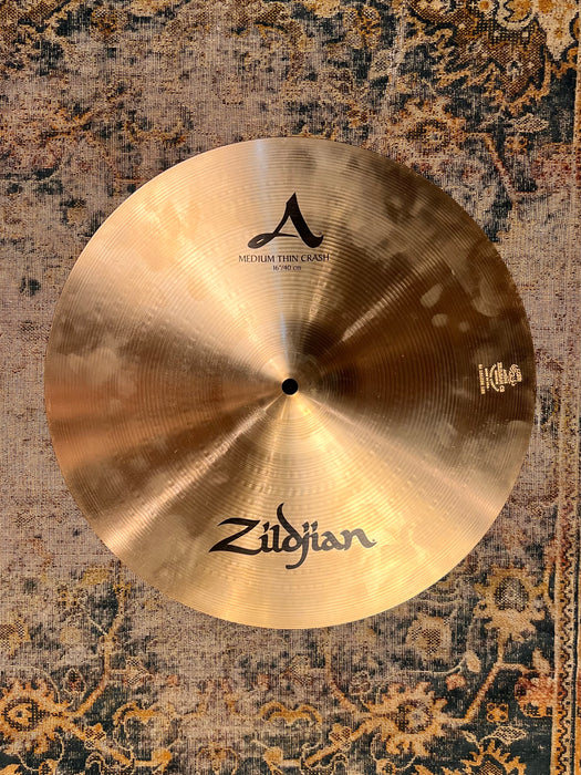 Zildjian Medium Thin Crash 16” 996 g Easily Bendable PERFECT