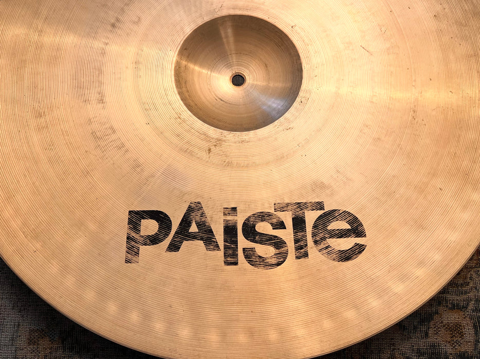 RARE Vintage Paiste Sound Creation BRIGHT RIDE 20” 2659 g CLEAN SOUND MELLOW SMOOTH