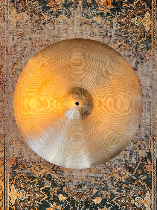 Hand Hammered 1950s Vintage Zildjian 20” Light Crash Ride 2098 g Light Complex! Beautiful Crash