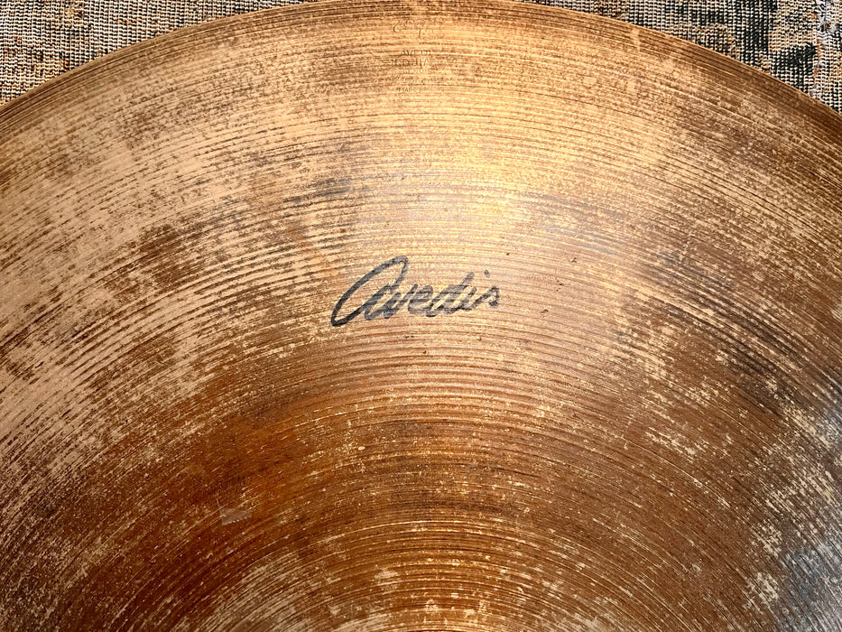 Zildjian AVEDIS Series 22” Ride Crash 2642 g SUPER SMOOTH Still Dry! Discontinued! Versatile!