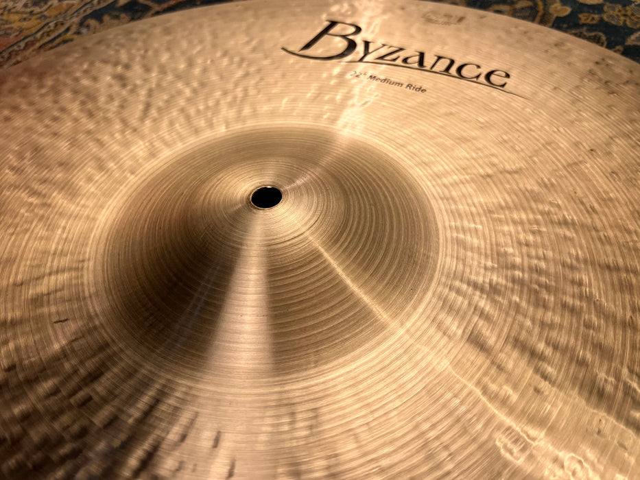 Perfect IN BAG MEINL BYZANCE 22" MEDIUM RIDE 3012 g WHY Pay $560