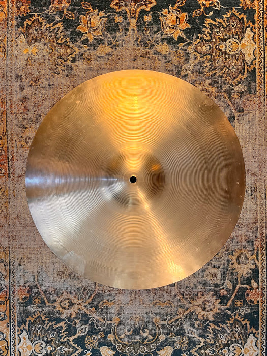 Hand Hammered Complex 1960s Vintage Zildjian 20” LIGHT Crash Ride 2056 g Light Airy! Versatile