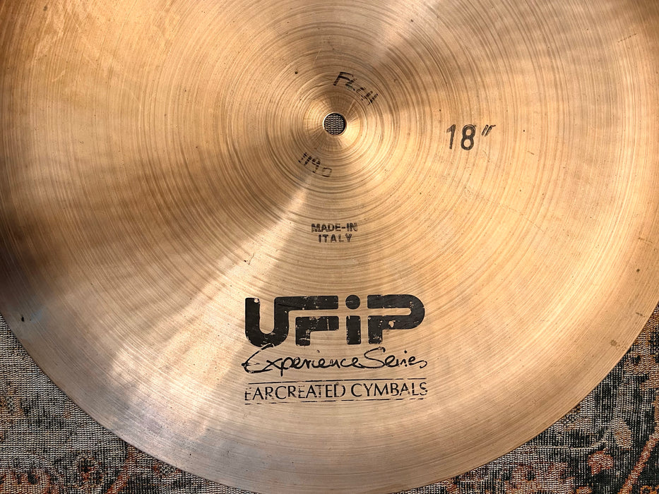 RARE UFIP PROTOTYPE FLAT CHINA Experience Series 18” 1190 g CHARLIE WATTS Vibe Clean! MELLOW