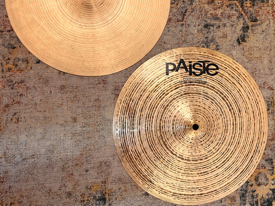 UNIQUE PROTOTYPE PAISTE MASTERS HIGH DEFINITION 13” Hihats 1168 1116 g CRISP COMPLEX