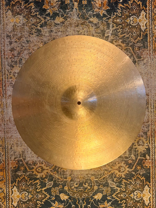 ULTRA WARM Smooth Sabian HH 21” VINTAGE Ride 2327 g Semi-Dry Vintage Look/Tone