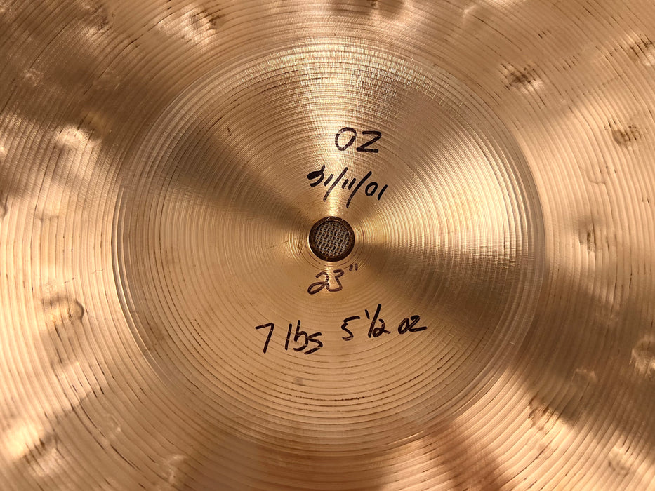 Zildjian K CUSTOM Special Dry Ride 23” 3338 g MASSIVE DRY COMPLEX Beauty! AMAZING!