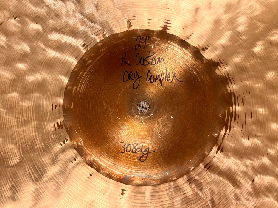 ZILDJIAN 24” BILL STEWART Prototype K Custom Dry Complex Ride 3082 g PERFECT! 1 of 3! Collectible