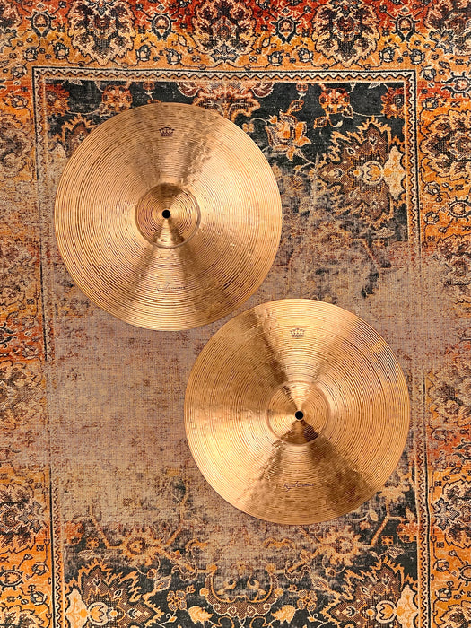 Paul Francis Custom Royal Cymbals DRY HIHATS 14” 1019 1399 g Articulate Sticking! Wide Lathe! MINT!