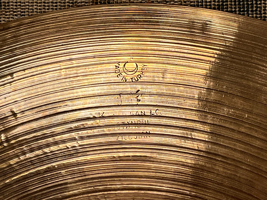 VINTAGE Zildjian ISTANBUL K HIHATS 14” 934 954 g THIN DRY COMPLEX!! Hand hammered! Incredible!