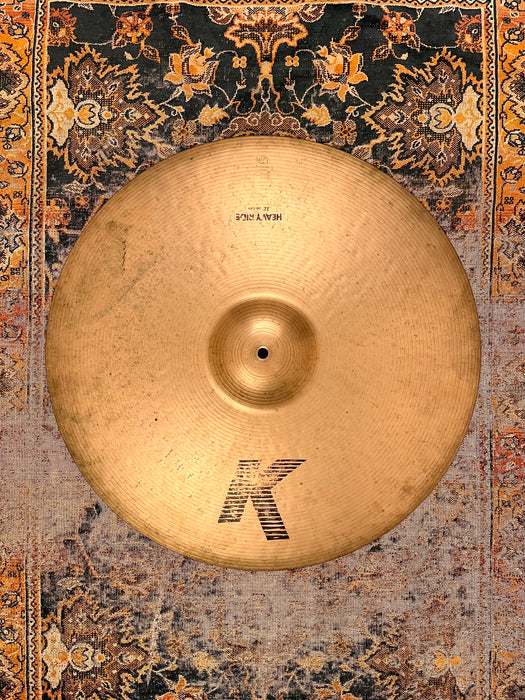 Rare Discontinued Zildjian 22” K Heavy Ride BRILLIANT 3686 g ULTRA DARK Smooth! VINNIE
