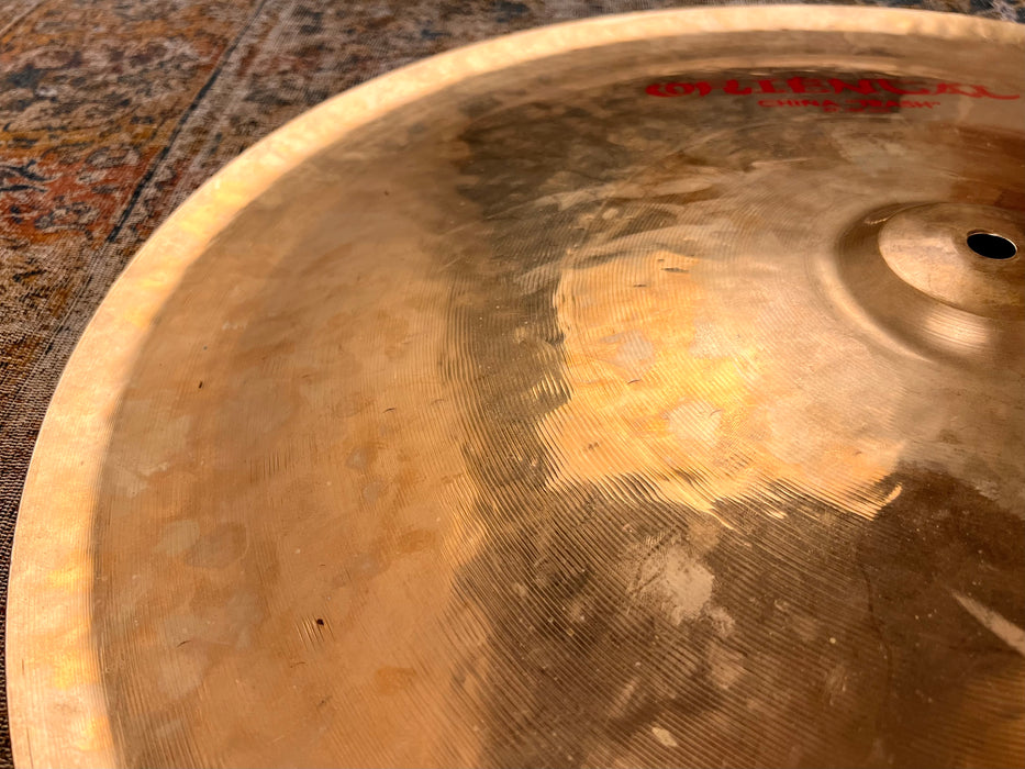 NO LONGER MADE HUGE Zildjian ORIENTAL 22" China TRASH Cymbal 2292 g GREAT Alternate Ride