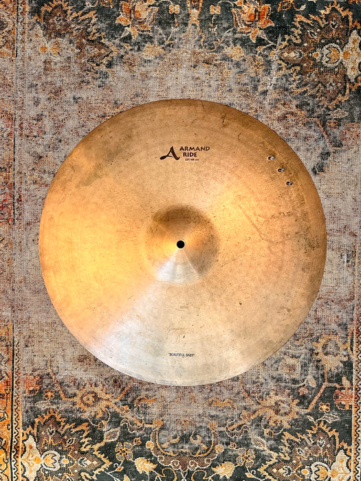 Zildjian Armand BEAUTIFUL BABY 19” Sizzle Ride ORIGINAL 1814 g Aged Controlled! Crashes! Why Pay $480