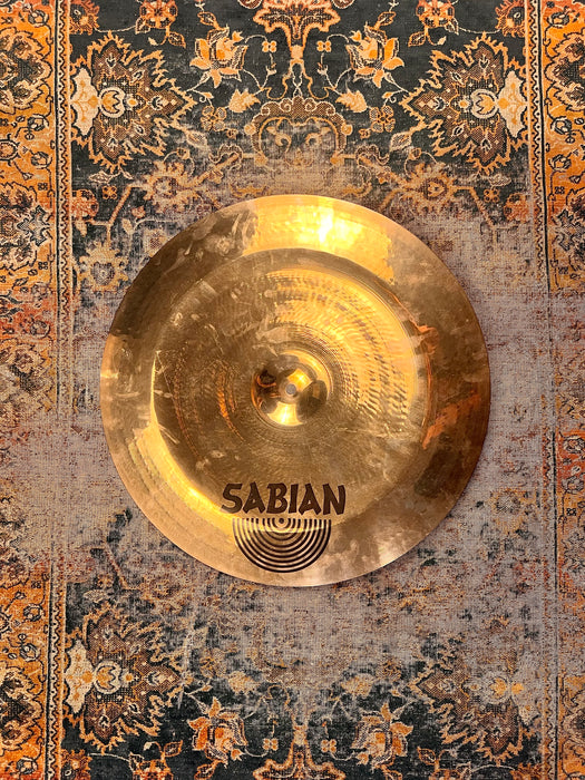 Super MELLOW Sabian BRILLIANT AAX  China 18” Pang like 1164 g Lower Pitched! NOT $350!