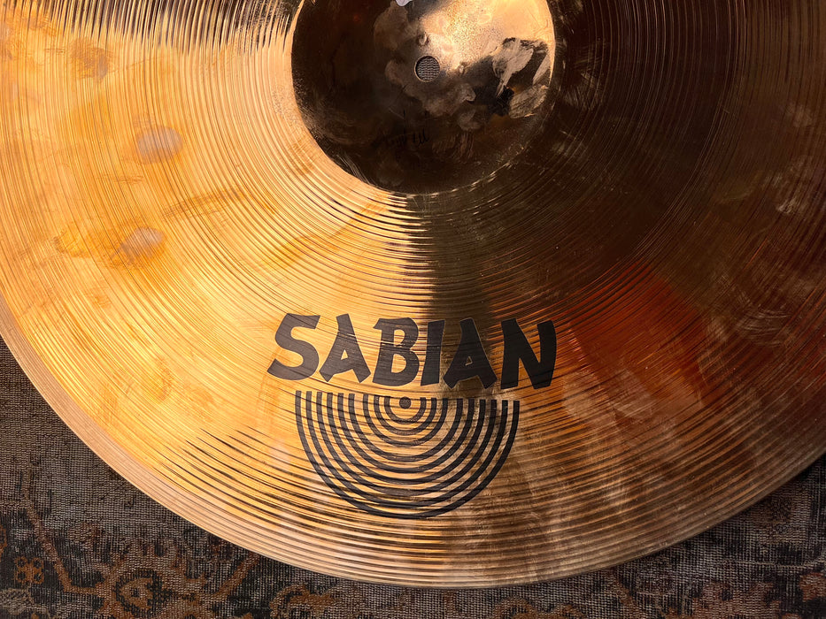 Sabian HH RAW BELL DRY Ride 21" 3546 g PERFECT SHAPE!  BRILLIANT! Why Pay $650???