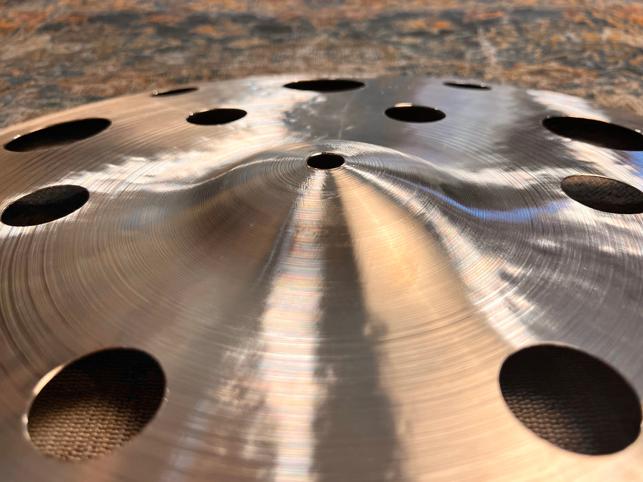 TONS o’ HOLES Complex Bosphorus PROTOTYPE Crash EFFECTS EFX 18” ONLY 970 g MINT!