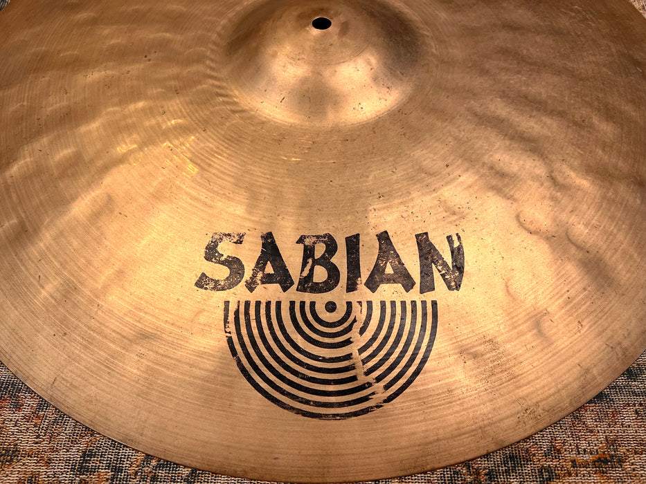 Unique Sabian ORIGINAL VAULT TOUR PROTOTYPE HHX 22” 3172 g Dark & Low! SOLID BELL! HH