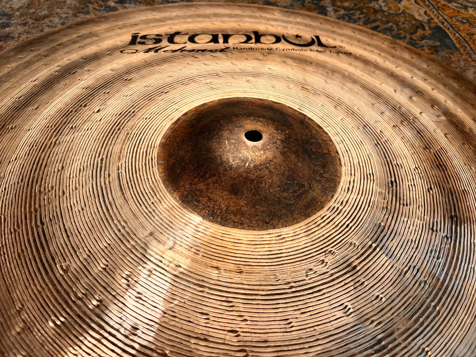 Rare ULTRA DARK MASSIVE ISTANBUL Mehmet 24” Ride Dark Crash 2897 g MC Jazz PERFECT!