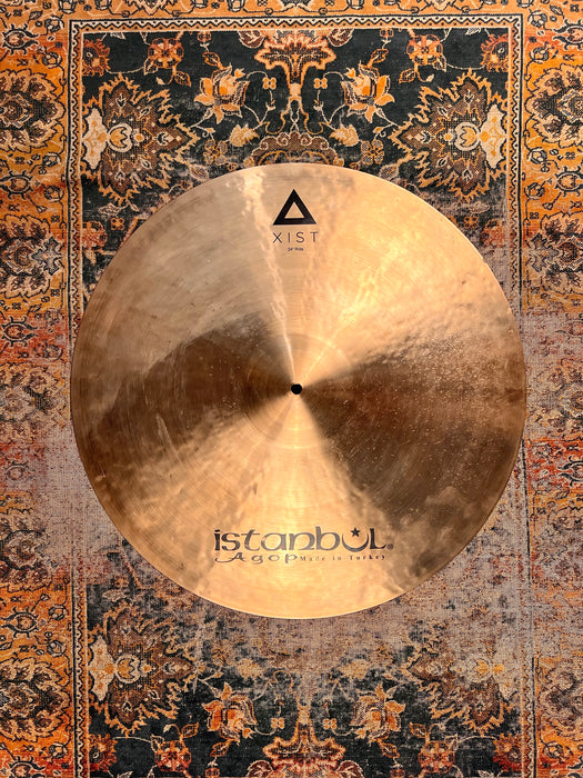 Istanbul AGOP 24” XIST Ride or Crash 3597 g Amazing Shape! Dark and HUGE! Versatile!