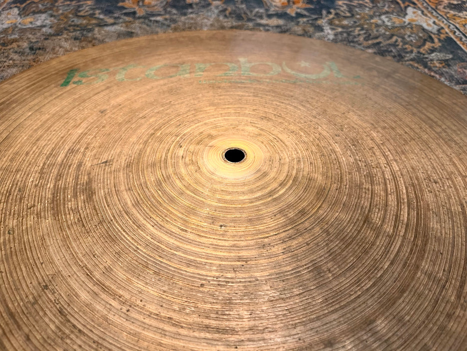 RARE ISTANBUL Agop Mehmet Pre Split Flat Ride 20” 2485 g THIN ONE! Glassy! DANNY GOTTLIEB